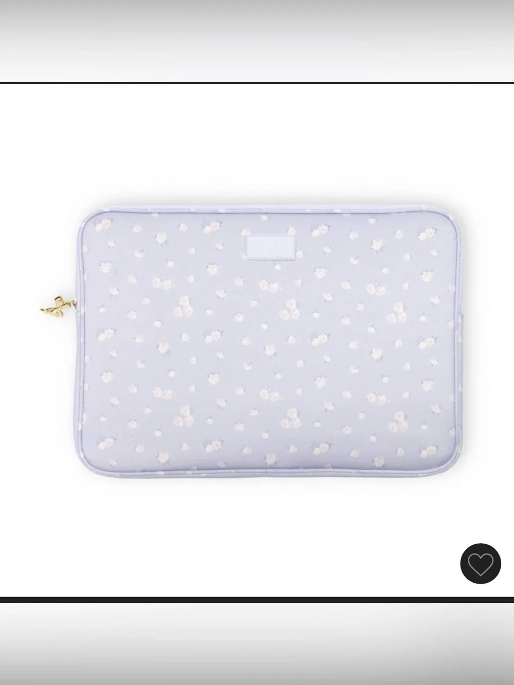 LoveShackFancy x Target Everblooming Rosettes Laptop case + Tech organizer set